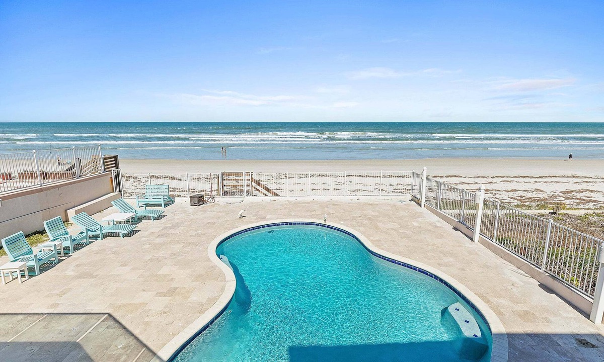 Volusia County House | Beachfront Escape w/Private Pool & Deck | Ocean Views & Beach Access