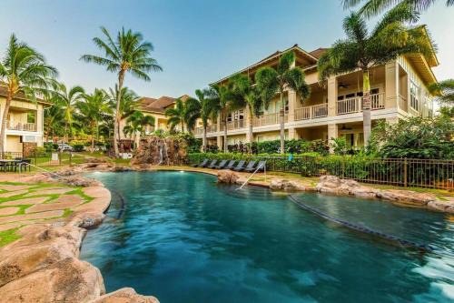 Poipu Villa | Elegant Poolside Penthouse w Private Elevator