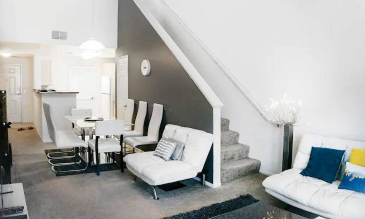 University City Apartment | Family Vacation Loft I Pool I Jacuzzi I Parking