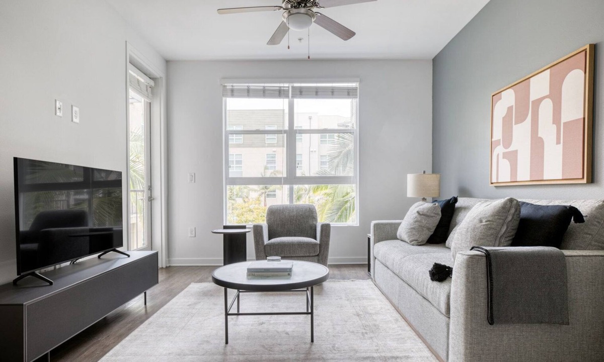 Mission Valley Apartment | Hip Mission Valley 1BR w/Gym, W/D & Pool, nr restaurants, by Blueground