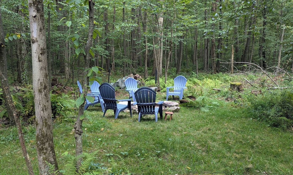 Gray House | Mountain-Top Escape with Huge Deck, Fire Pit, Pet-Friendly