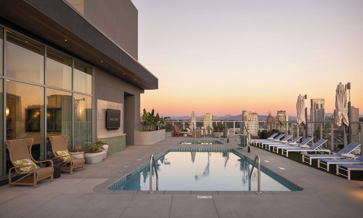 Civic Core Apartment | Multi-Room Reservation | Resort Pool + Sky Deck | Little Italy | Ancora