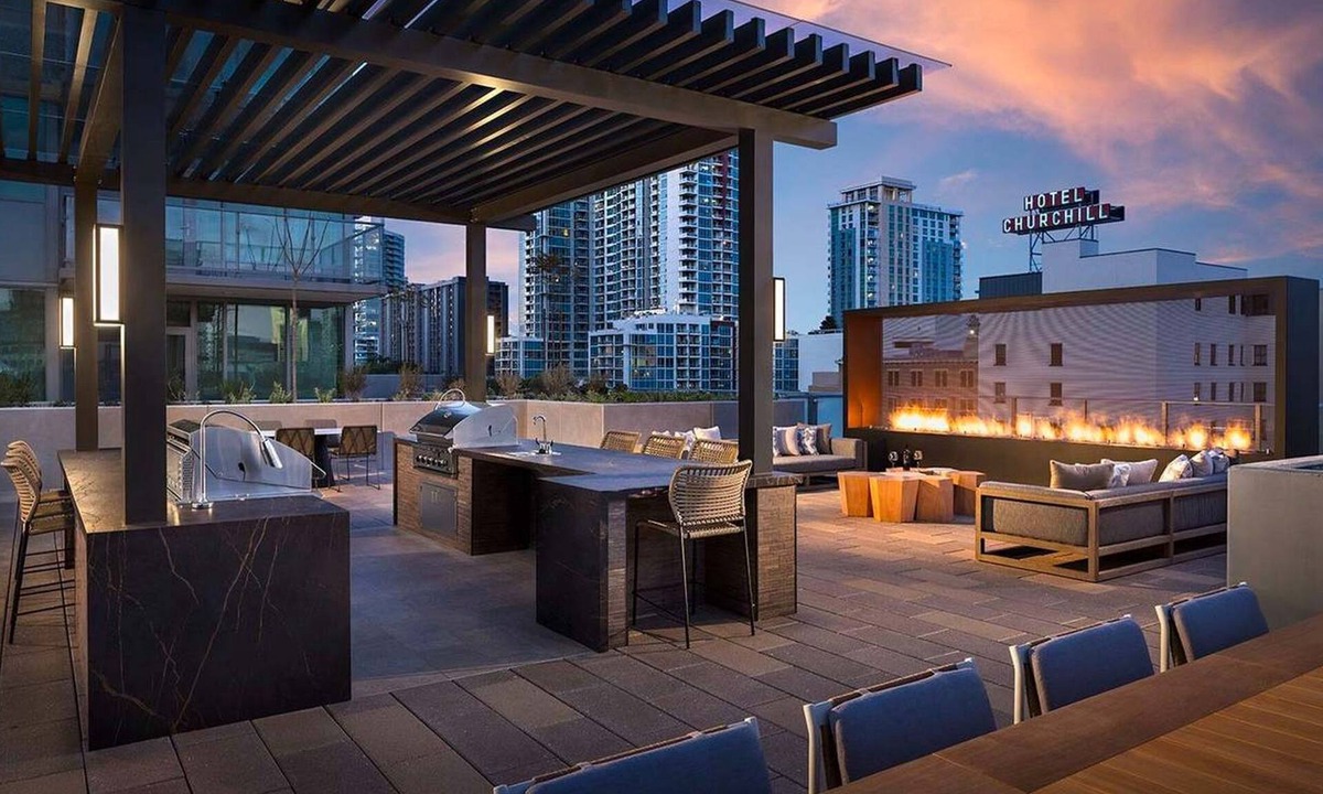 Civic Core Apartment | NEW Upscale Downtown San Diego Stay Queen Bed Pool Sauna