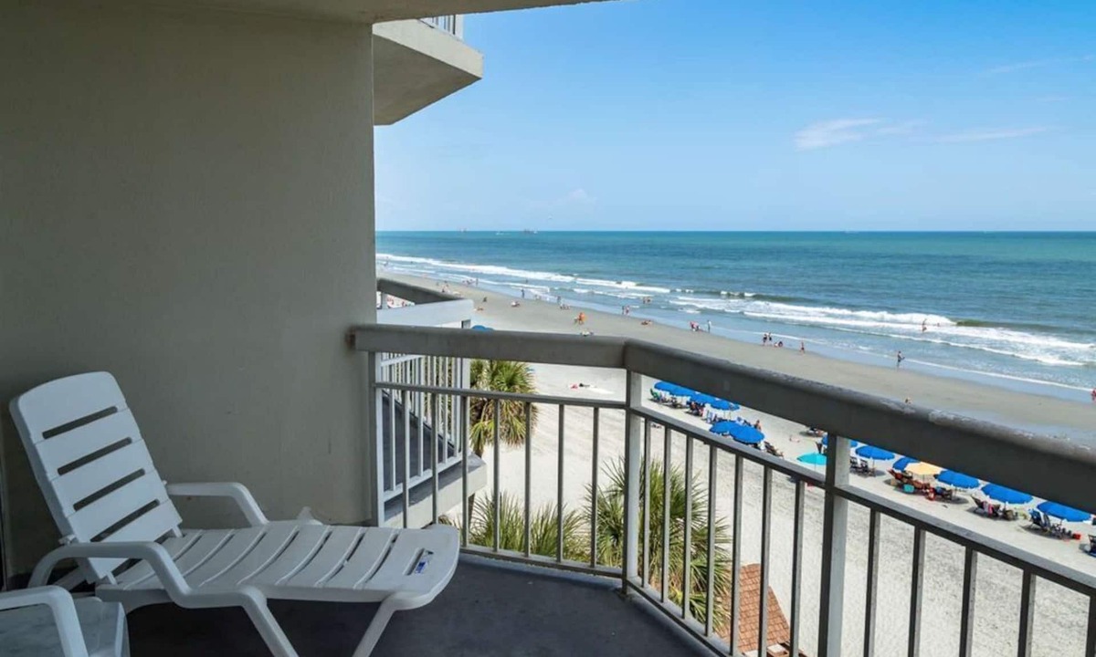 Garden City Condo | Oceanfront View at Waters Edge, Indoor Pool & Hot Tub WE 410