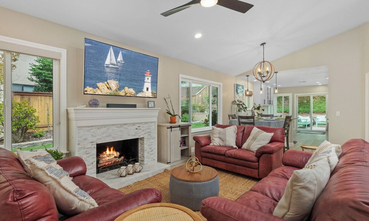 Carmel Valley House | Private Beach House with enclosed yard 5 mins to the beach