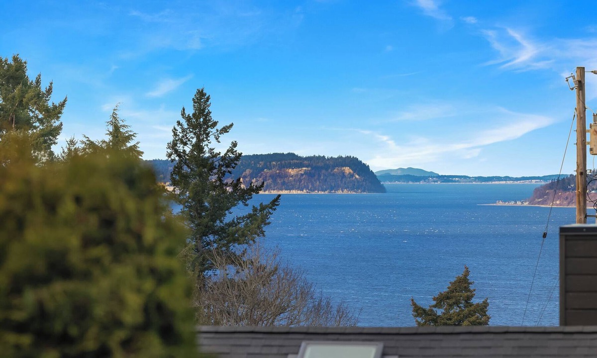 Mukilteo House | Private, remodeled tree-top home in beautiful Mukilteo with water views!