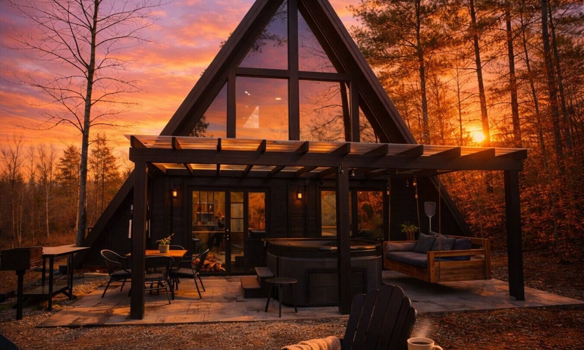 Campton Cabin | Red River Gorge Raven’s Summit Luxury HotTub WiFi