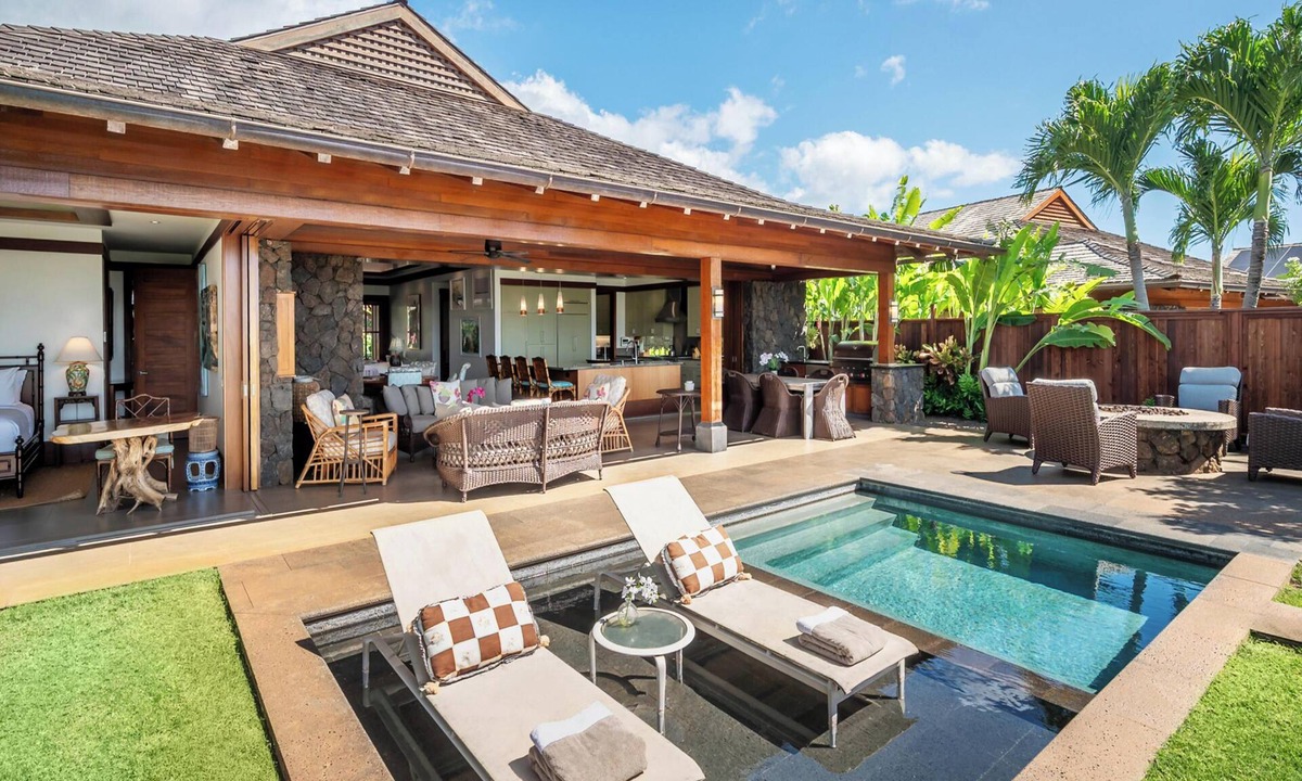 Kukuiula Villa | Resort Amenities | Plunge Pool, Fire Pit & Guesthouse
