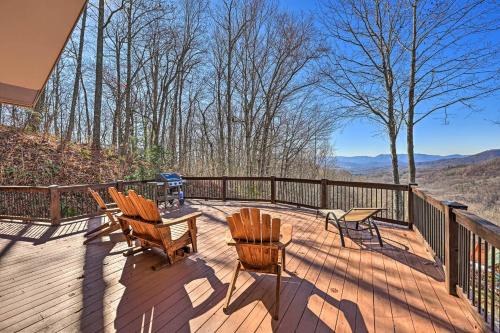Franklin House | Spacious Franklin Cabin w/Mountain Views!