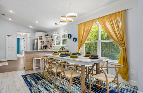 Vilano Beach Villa | 2 Min Walk to Beach, Hot Tub, Deck, Firepit & Grill