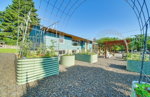Terrace Heights House | 3 Mi to Dtwn: Family Home w/Garden & EV Charger