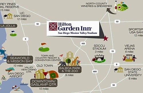 Kearny Mesa Hotel | 3-Star Hotel ∙ Hilton Garden Inn San Diego Mission Valley/Stadium