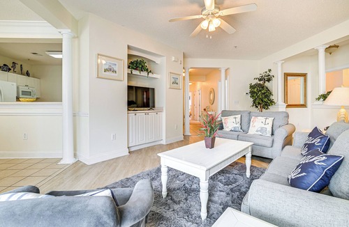 North Myrtle Beach Villa | 4 Golf Courses On-Site: North Myrtle Beach Villa!