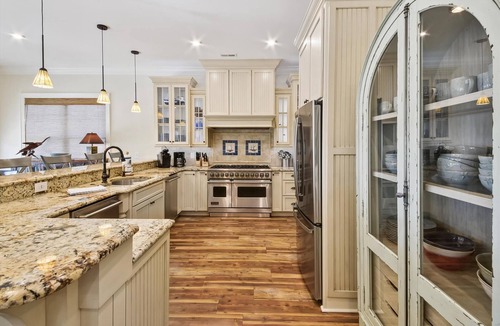 Cherry Grove Beach House | Amen Corner, 7 BR Luxurious Home across street from Beach - Private Pool, Game Room, Gourmet Kitchen, Putting Green