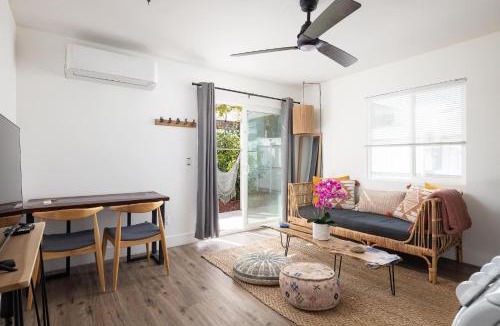 Clairemont House | Artist micro-villa with kitchen, firepit & theater