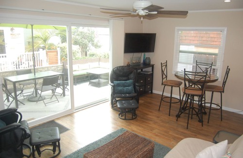 Mission Beach Cottage | Beach Cottage - 4th from Ocean, Private Patio, Ocean View, now with A/C