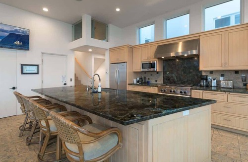 Beach Barber Tract House | Beachfront Home with 3 Large Decks, Walk to shops