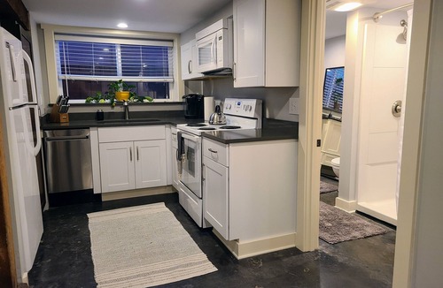Mississippi District Apartment | Beautiful basement Studio, Mississippi neighborhood