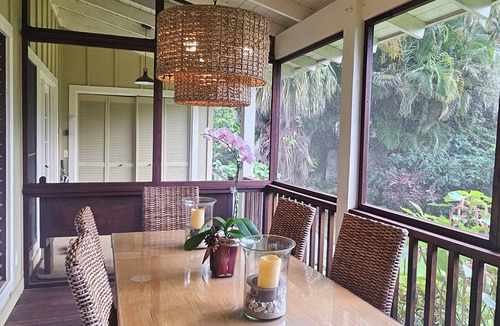 Kilauea Cottage | Beautiful Plumeria Cottage-Anini Beach Plantation Style Home