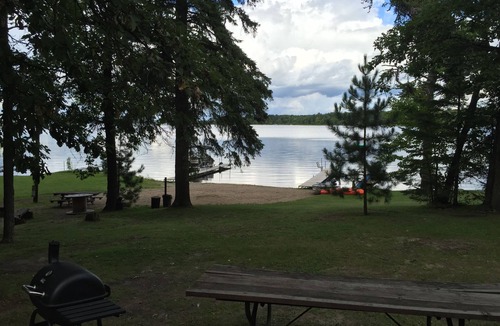 Deer River Cabin | Cabin #1 (Whitetail) Beautiful log cabin situated right on the lake!