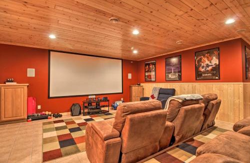 Breezy Point House | Cabin w/Fire Pit & Movie Room, 1 Mi to Lake