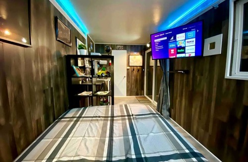 Arrowhead Farms Cabin | Cozy Container in Devore Heights, California, for Glamping Getaways on Route 66