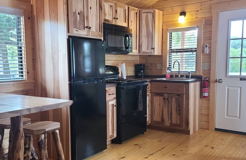 White Cabin | Cozy Log Cabin #3 Minutes from Seven Springs and Hidden Valley!