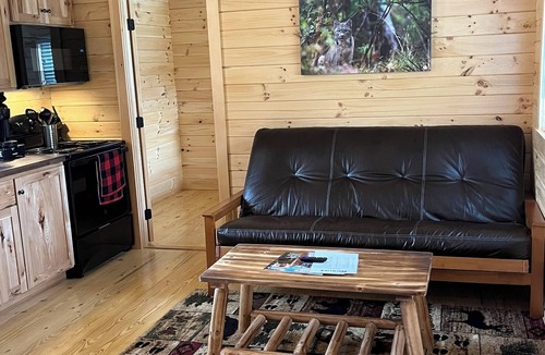 White Cabin | Cozy Log Cabin W/Loft #11-Minutes from Seven Springs and Hidden Valley