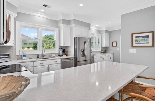 Debordieu Colony Villa | DeBordieu getaway with screened porches, deck & community pool