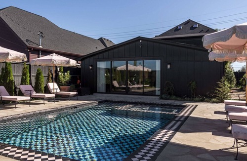 Five Points House | Five Points House Heated Pool, Hot Tub, Bar, Grill, Fire Pit
