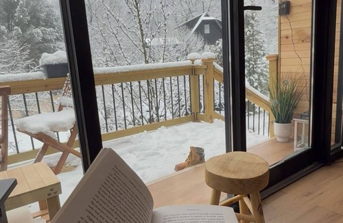 Ringwood Cabin | Forava Cabin Tiny Home in the Woods + Sauna