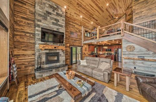 Galena House | Galena Cabin w/Wraparound Porch & Game Room!