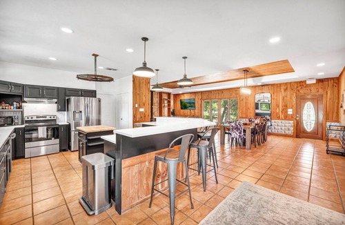 Austin Villa | Hillside Haven with Panoramic Views + Pool + Highland Cows + Hot Tub