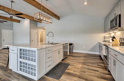 Barrett House | Home on San Jacinto River w/Pool, Dock & Deck!