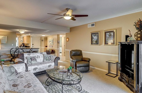 Folly Field Villa | Island Club retreat with pool, hot tub, beach access & balcony