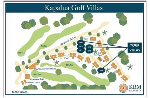 Kapalua Apartment | Kapalua Golf Villas 6 FREE Rental Cars KBM Resorts Large Bedrooms 6 Units 8 Bedrooms ML-2363