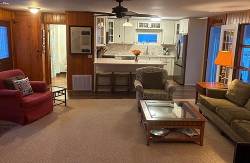 Chautauqua House | Lakefront 2-bedroom home with dock and AC, minutes from Chautauqua, Sleeps 6
