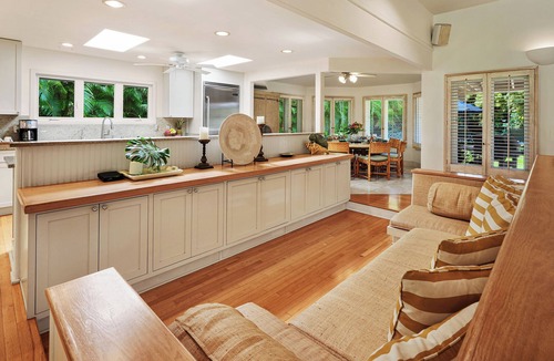 Bayview House | Loke Lani | Luxury Poipu Retreat w/Private Lagoon-Style Pool + AC