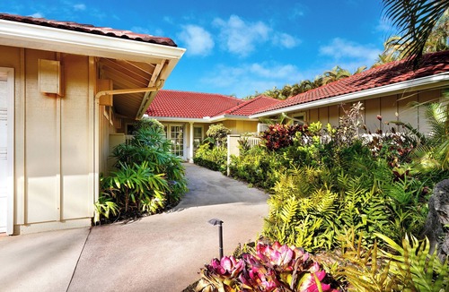 Bayview House | Loke Lani | Luxury Poipu Retreat w/Private Lagoon-Style Pool + AC