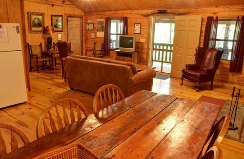 Cherokee Cabin | Lovely Rustic Cabin Secluded in the Woods near Maggie Valley, North Carolina