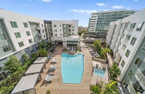 Kearny Mesa Apartment | Luxe Penthouse w/Endless Games, Amenities, and Parking!