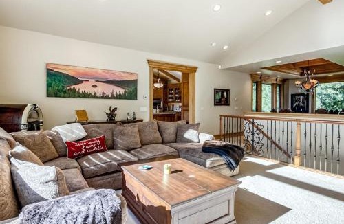 Round Hill Village House | Luxury home with fireplaces AC home office & 2-car garage sleeps 10