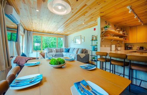 Carrabassett Valley Condo | Luxury Sugarloaf - Ski-In/Ski-Out in Gondola Village