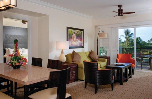 Poipu Resort | Marriott's Waiohai Beach Club-Beautiful 2 bedroom villa on the beach