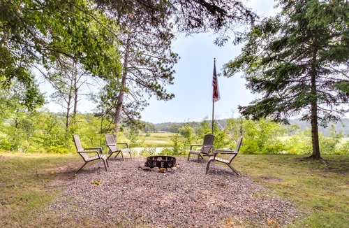 Crow Wing County House | Merrifield Vacation Rental w/Dock & River Access
