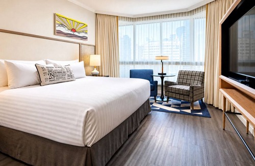 Civic Core Hotel | Modern King Stay Steps from Gaslamp, Bayfront & Little Italy