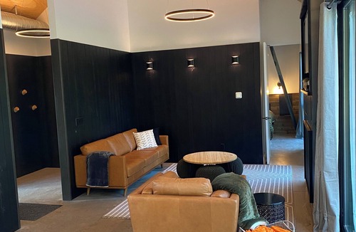 Whitefish Cabin | Modern rustic getaway located on the Stillwater River