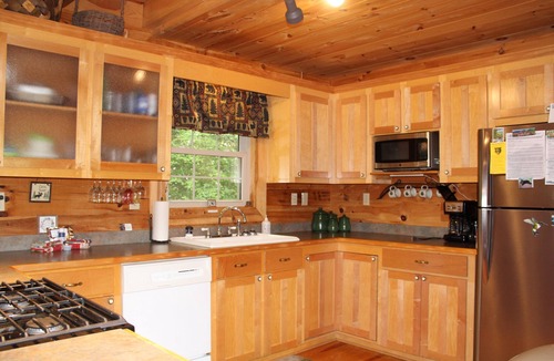 Cranberry Falls Cabin | Mountain Magic cabin with long-range mountain views. Optional ATV guided tours.