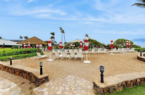 Hanamaulu Apartment | Ocean-View Lihue Getaway with Pools, Gym, Hot Tub & Beach