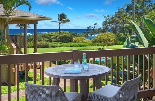 Lihue Condo | Oceanfront Bliss at Kaha Lani 211 - Sunrise Views & Private Paradise